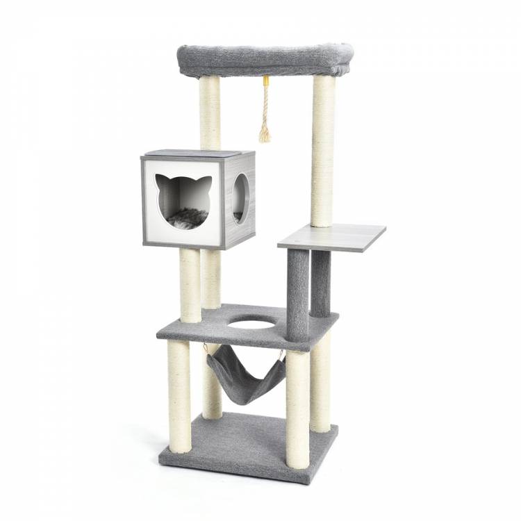 Obrázek k výrobku 77257 -  Škrabadlo pro kočky Gita 59x49x155 cm