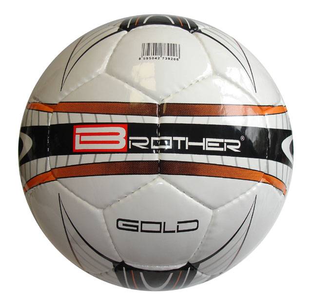 Obrázek k výrobku 23321 - ACRA K2 Fotbalový míč BROTHER GOLD velikost 5 ACRA K2 Fotbalový míč BROTHER GOLD velikost 5