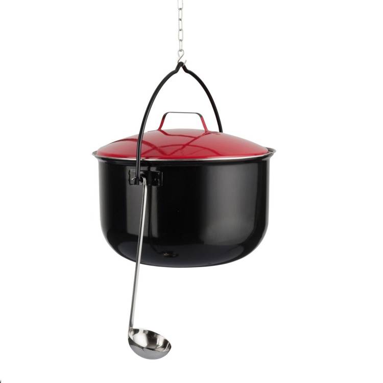 Obrázek k výrobku 39510 - Activa Smaltovaný kotlík 14 l pro závěsný gril