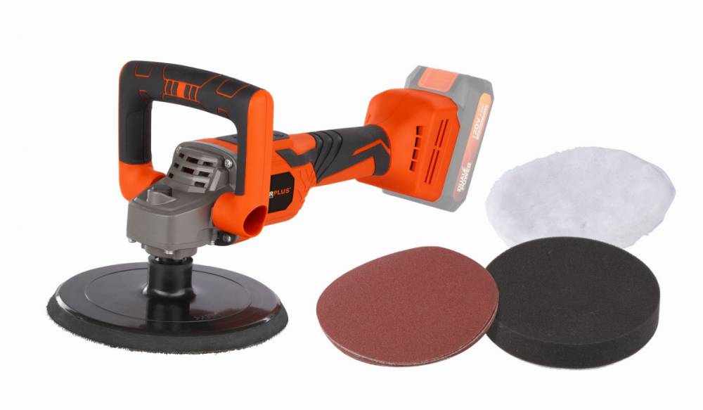 Obrázek k výrobku 71386 - Aku leštička 20V bezuhlíková 180mm LI-ION (bez AKU)