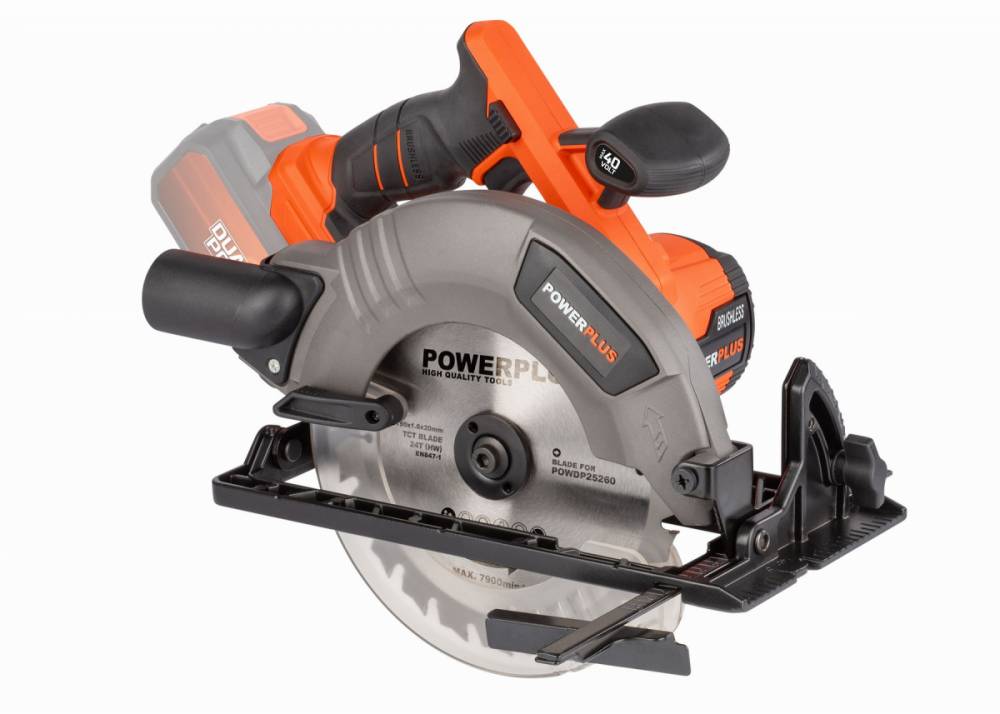 Obrázek k výrobku 72750 - Aku okružní pila 40V 190mm bezuhlíková (bez AKU)