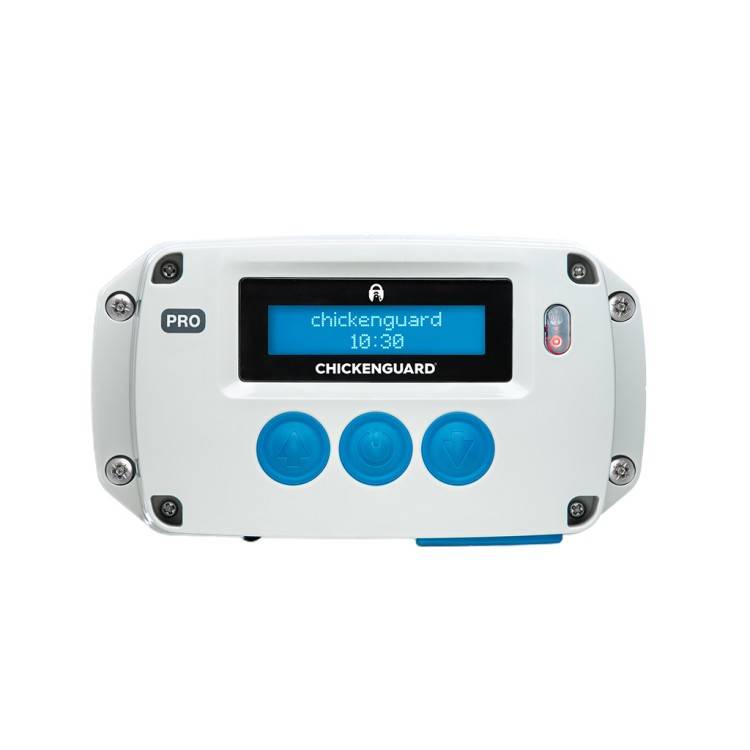 Obrázek k výrobku 90729 - Automatické otevírání a zavírání kurníku CHICKEN GUARD PRO