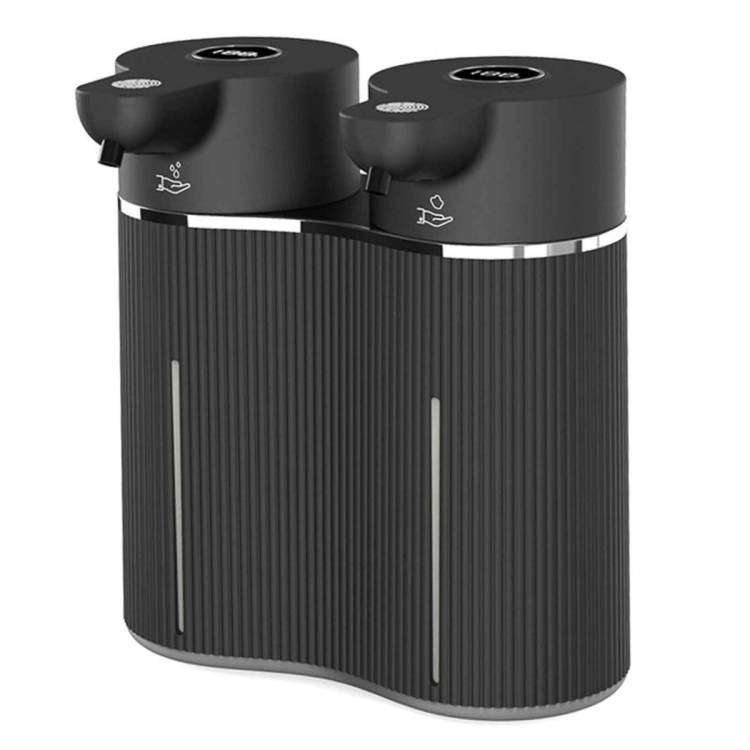 Obrázek k výrobku 95123 - Bezdotykový dávkovač mýdla 2 v 1 černý