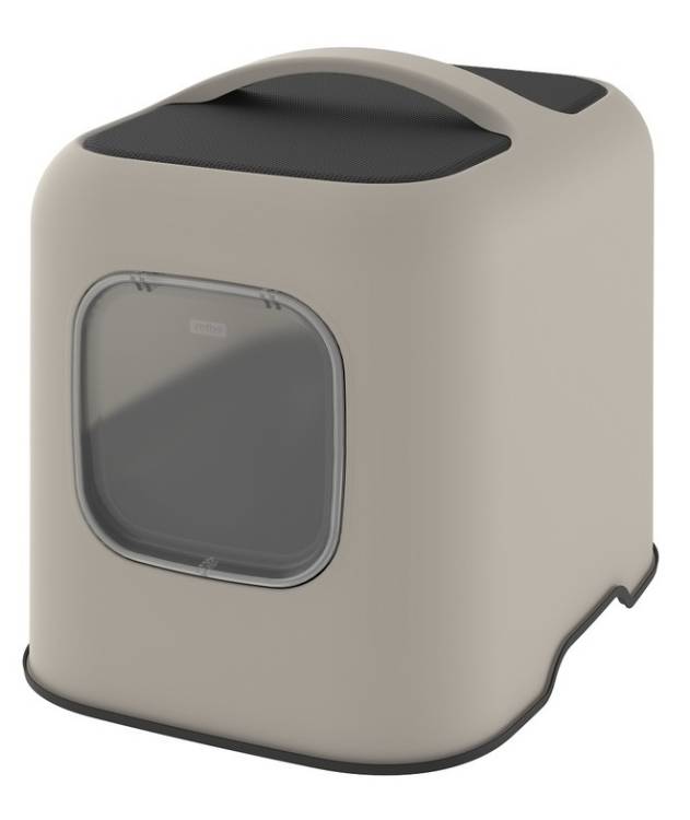 Obrázek k výrobku 76875 - BIALA TOALETA PRO KOČKY - CAPPUCCINO