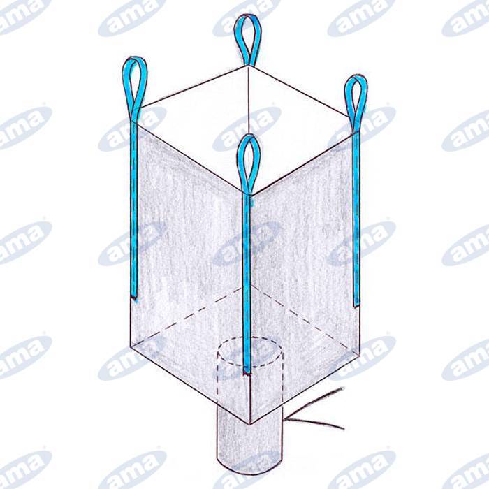 Obrázek k výrobku 61303 - BIG BAG s vypouštěcím ventilem