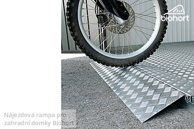 Obrázek k výrobku 38378 - Biohort Nájezdová rampa na práh dveří .