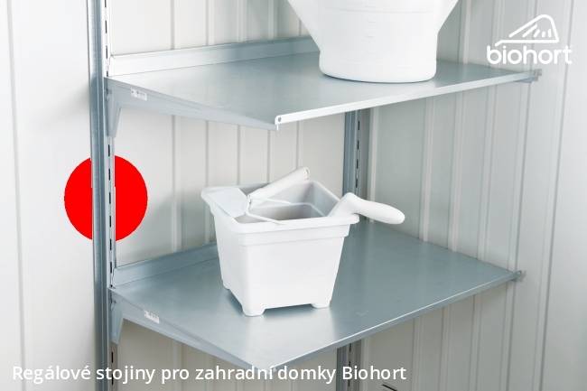 Obrázek k výrobku 38426 - Biohort Regálové stojny, 2 stojny v sadě .