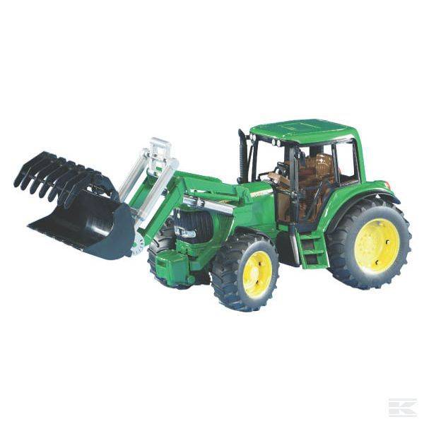 BRUDER John Deere 6920 traktor s čelním nakladačem