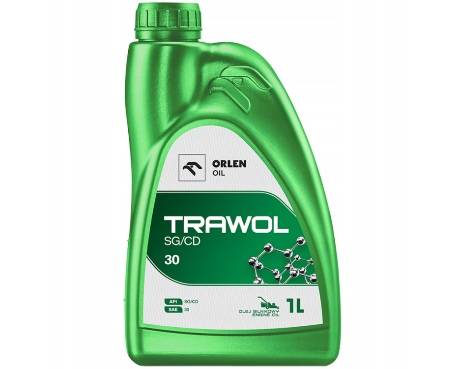 Obrázek k výrobku 90987 - Celoroční olej 10W-30 Orlen TRAWOL 4takt 1 litr