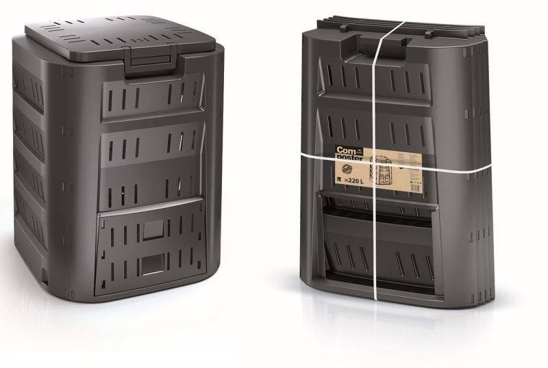 Obrázek k výrobku 93601 - COMPOGREEN KOMPOSTÉR 320L ČERNÝ