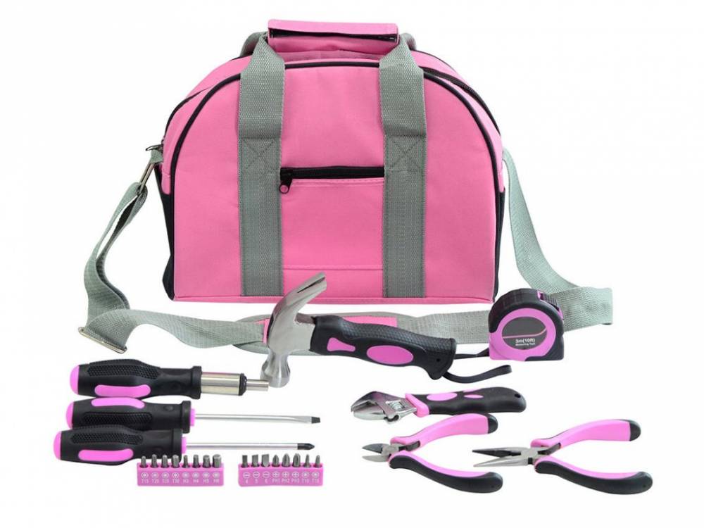 Obrázek k výrobku 81678 - Dámská sada nářadí 25DÍL růžová