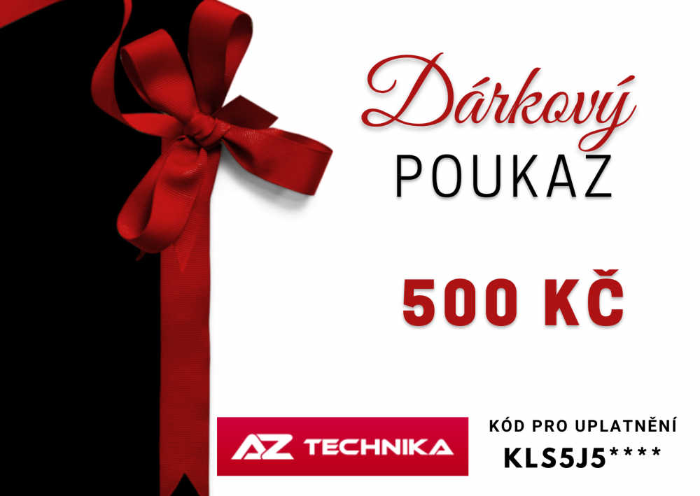 Obrázek k výrobku 68690 - Dárkový poukaz 500 Kč