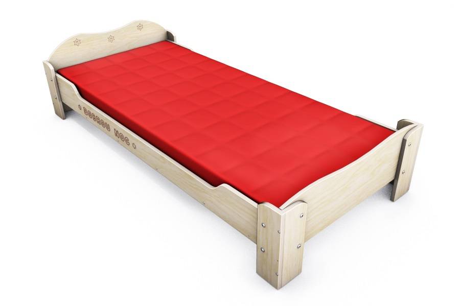 Obrázek k výrobku 72723 - Dětská dřevěná postel Anička Dětská dřevěná postel Anička