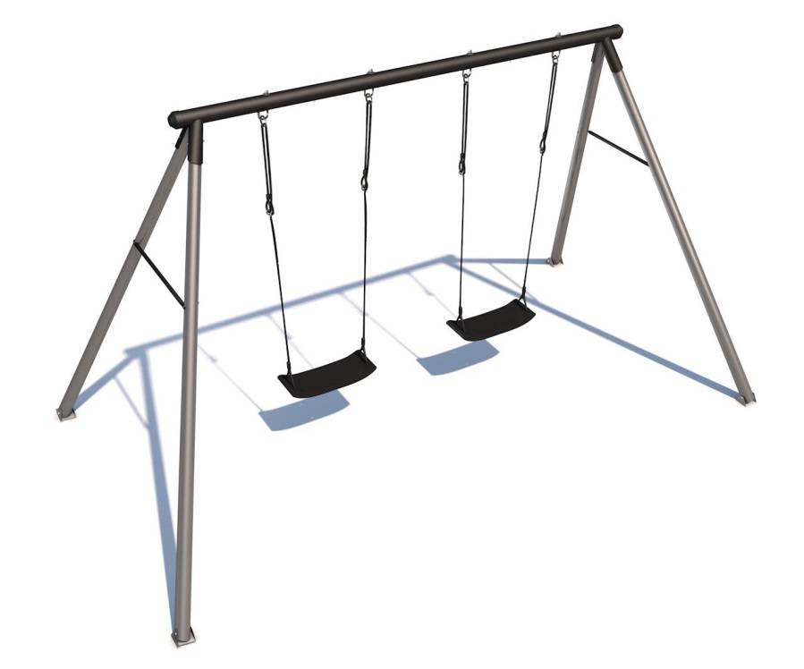 Obrázek k výrobku 51439 - Dětská zahradní houpačka kovová CanCan Duett .