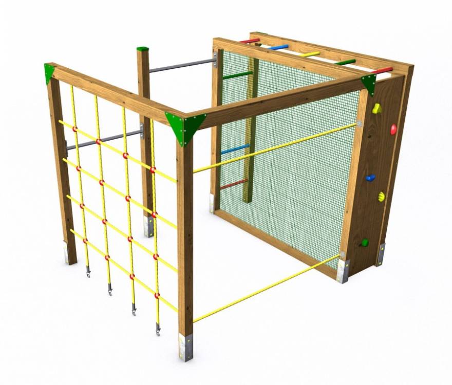 Obrázek k výrobku 29377 - Dětské hřiště CUBS NINJA 1 .