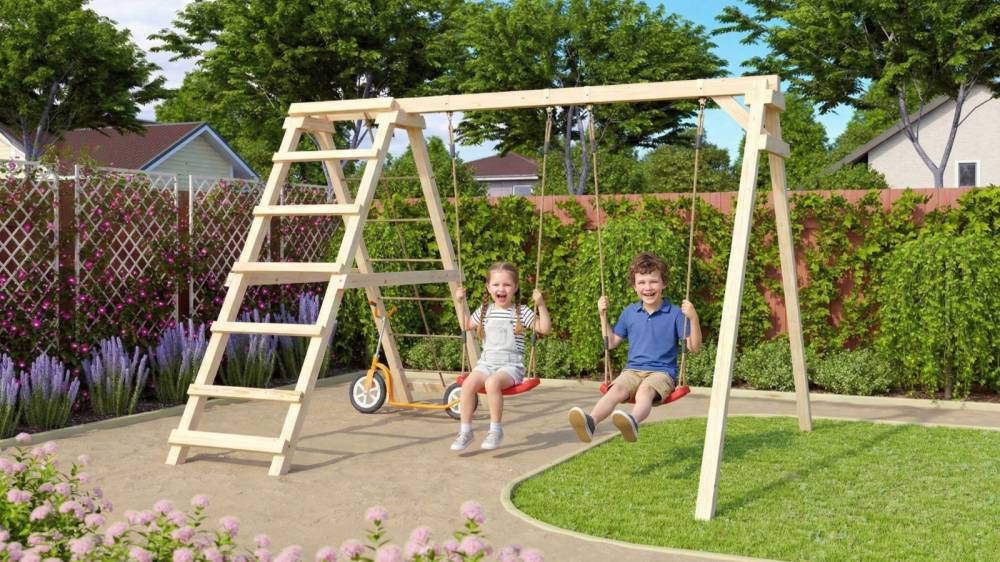 Obrázek k výrobku 53912 - dětské hřiště KARIBU FELIX 89381