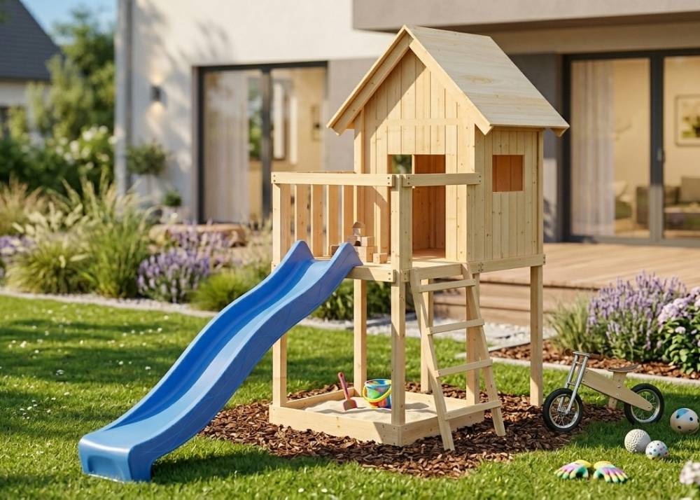 Obrázek k výrobku 53947 - dětské hřiště KARIBU FRIEDA 91176