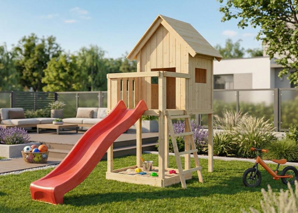 Obrázek k výrobku 53949 - dětské hřiště KARIBU FRIEDA 91177