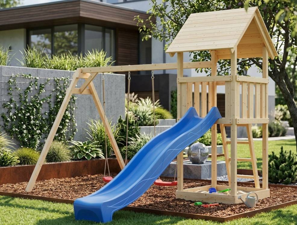 Obrázek k výrobku 53918 - dětské hřiště KARIBU LOTTI 89345