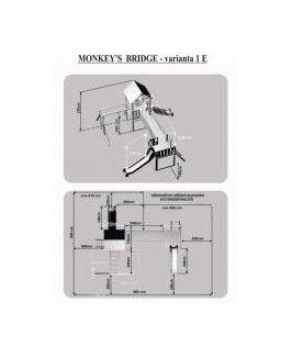 Obrázek k výrobku 17285 - DĚTSKÉ HŘIŠTĚ Monkey´s Bridge 1E .
