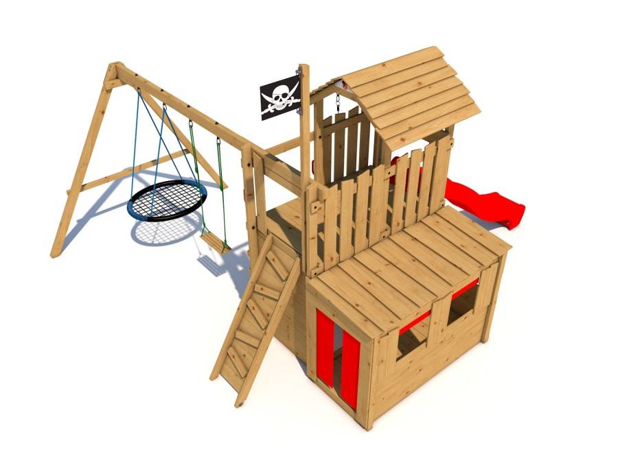 Obrázek k výrobku 52708 - Dětské hřiště Monkey´s Home Velký pirát JOLLY .