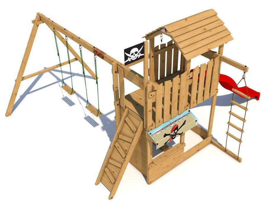 Obrázek k výrobku 52707 - Dětské hřiště Monkey´s Home Velký pirát LADY .