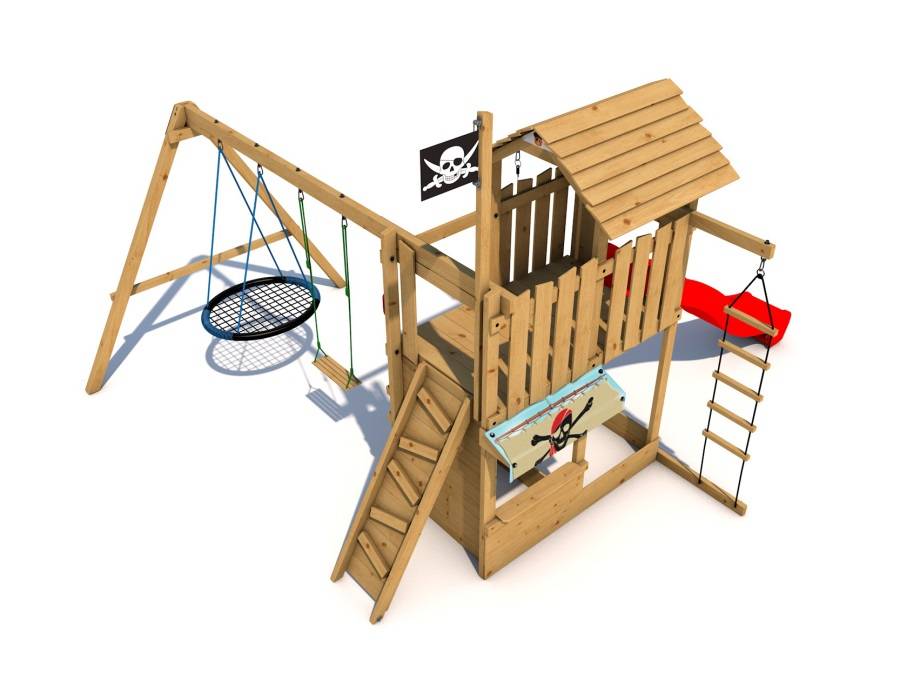 Obrázek k výrobku 52707 - Dětské hřiště Monkey´s Home Velký pirát LADY .