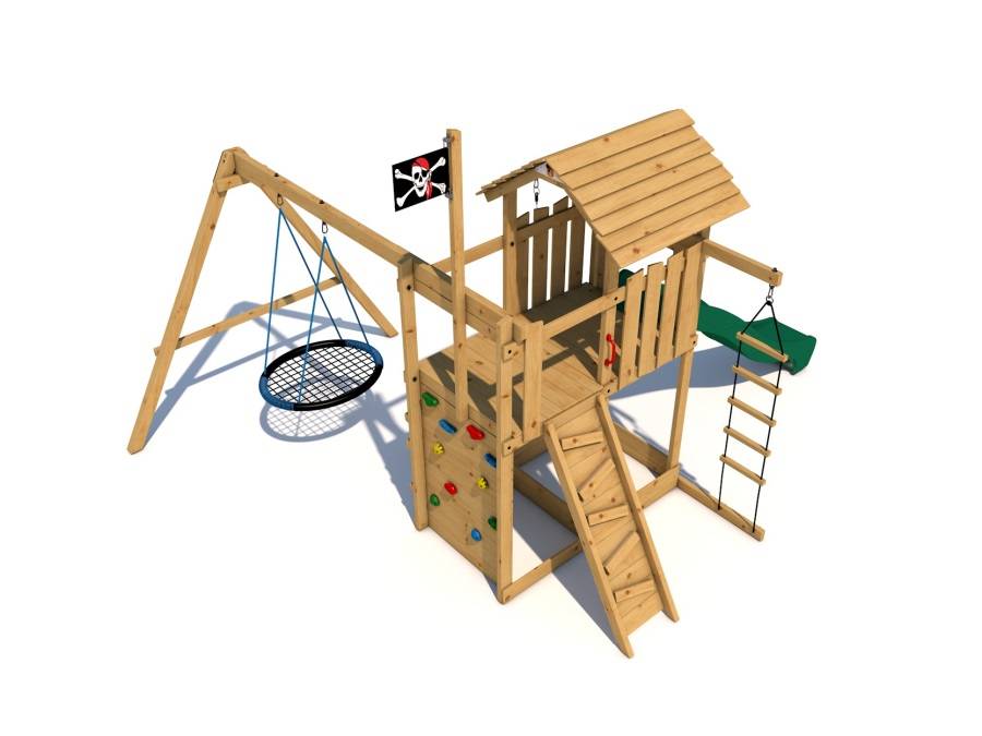 Obrázek k výrobku 52704 - Dětské hřiště Monkey´s Home Velký pirát NICK .