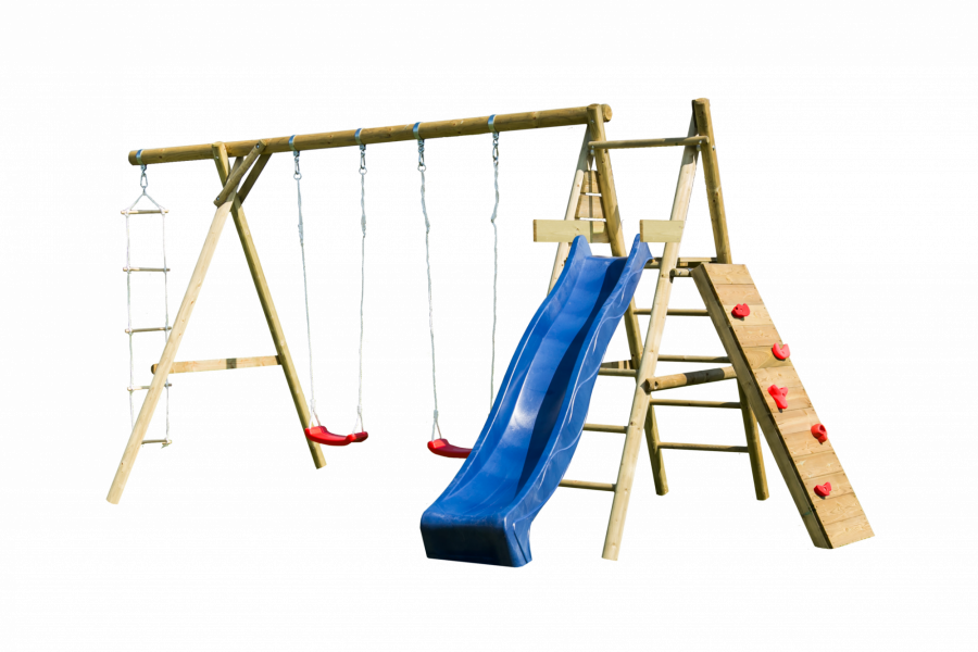 Obrázek k výrobku 48995 - Dětské hřiště s houpačkou Imprest BRENDA 510x195x230cm