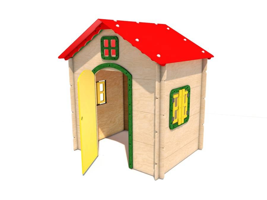 Obrázek k výrobku 77687 - Dětský domeček Monkey´s Home JIŘÍK I. exteriér Dětský domeček Monkey´s Home JIŘÍK I. exteriér