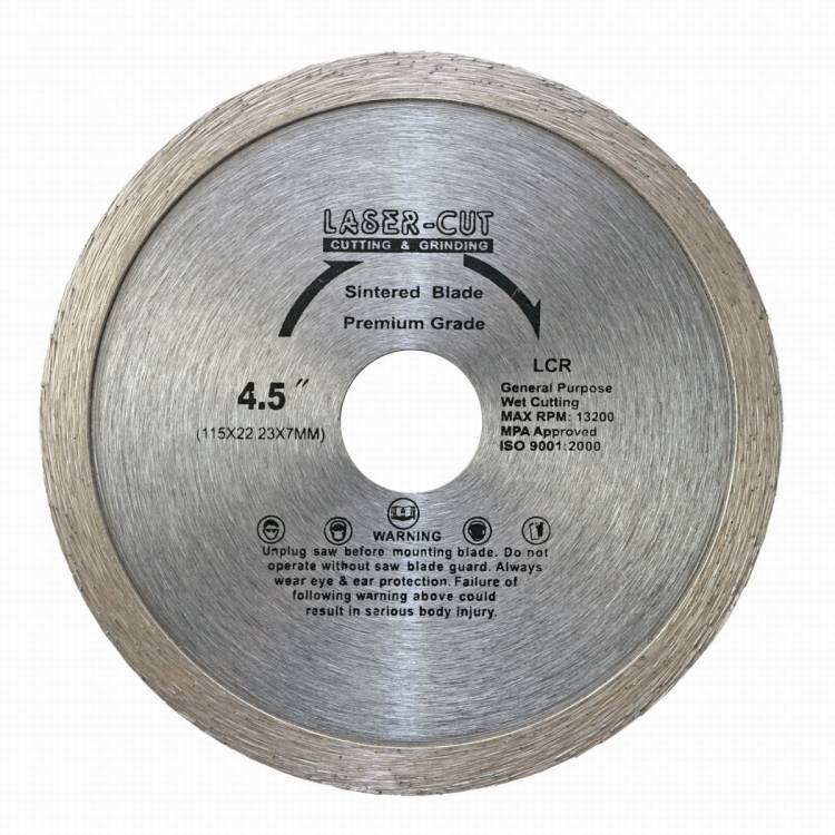 Obrázek k výrobku 62983 - Diamantový kotouč celoobvodový 115 x 22,23 x 7mm LCR