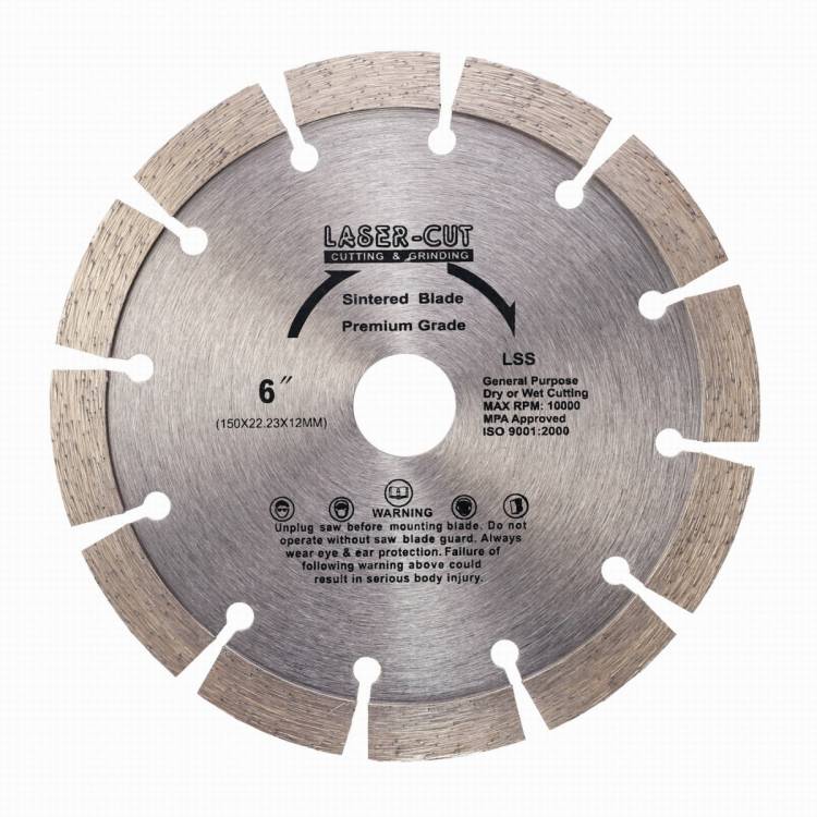 Obrázek k výrobku 62990 - Diamantový kotouč segmentový 150 x 22,23 x 12mm LSS