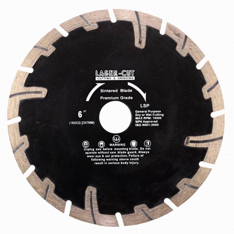 Obrázek k výrobku 62997 - Diamantový kotouč segmentový 150 x 22,23 x 7mm LSP