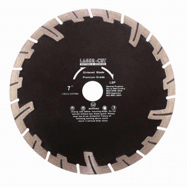 Obrázek k výrobku 62998 - Diamantový kotouč segmentový 180 x 22,23 x 7mm LSP