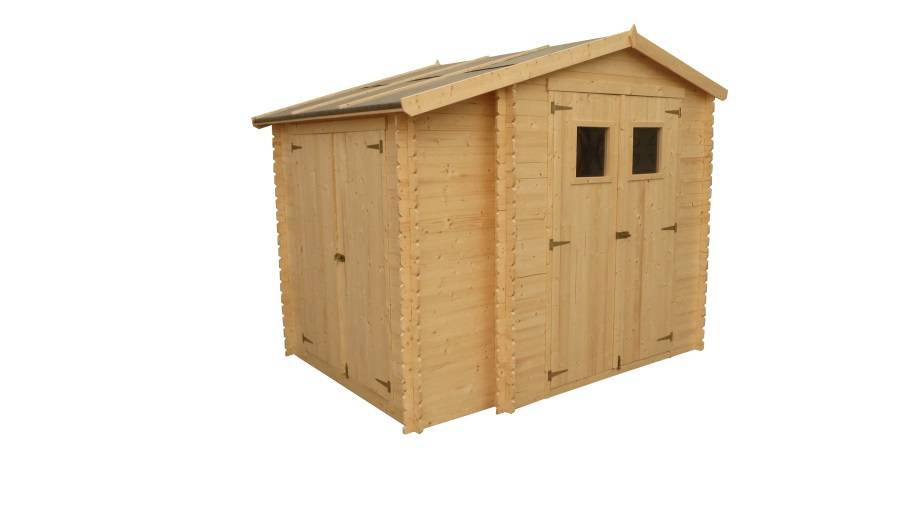 Obrázek k výrobku 49367 - Domek na nářadí EKO-LINE H387 256x200 cm tl. 19 mm