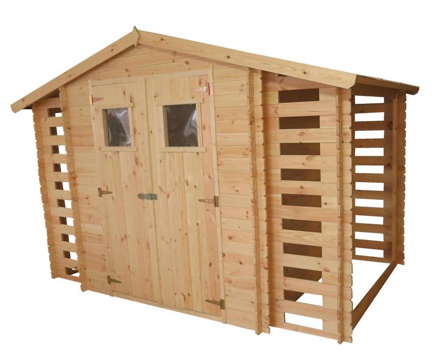 Obrázek k výrobku 49369 - Domek na nářadí EKO-LINE H391 312x200 cm tl. 19 mm