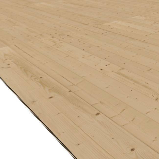 Obrázek k výrobku 21950 - dřevěná podlaha KARIBU AMBERG 2 (77897)