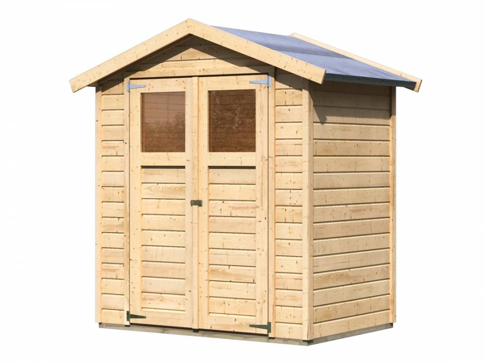 Obrázek k výrobku 21912 - dřevěný domek KARIBU DAHME 1 (42558) natur