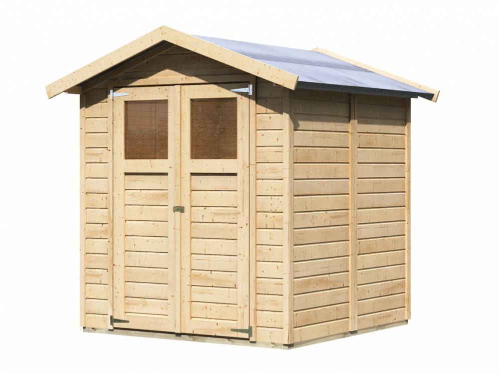 Obrázek k výrobku 53410 - dřevěný domek KARIBU DAHME 3 (42562) natur