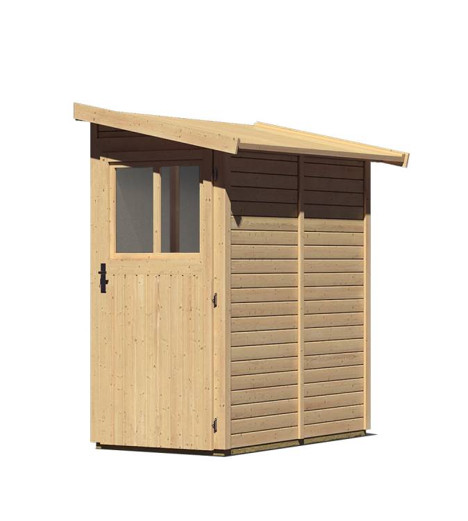 Obrázek k výrobku 79541 - dřevěný domek KARIBU GÖRLITZ (38746) natur LG3070