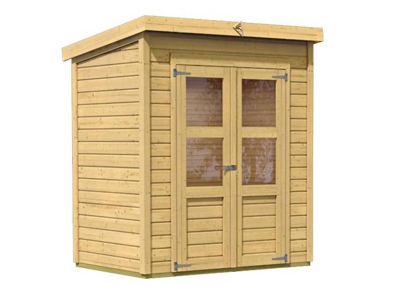 Obrázek k výrobku 21936 - dřevěný domek KARIBU MERSEBURG 2 (68150) natur