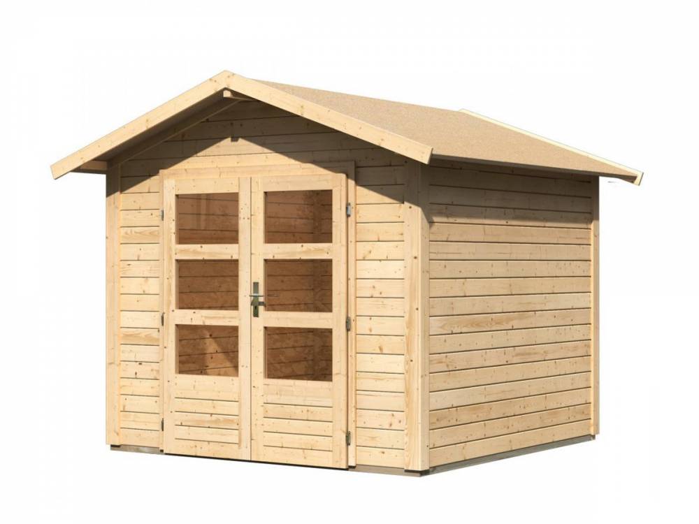 Obrázek k výrobku 53626 - dřevěný domek KARIBU TALKAU 4 (83336) natur