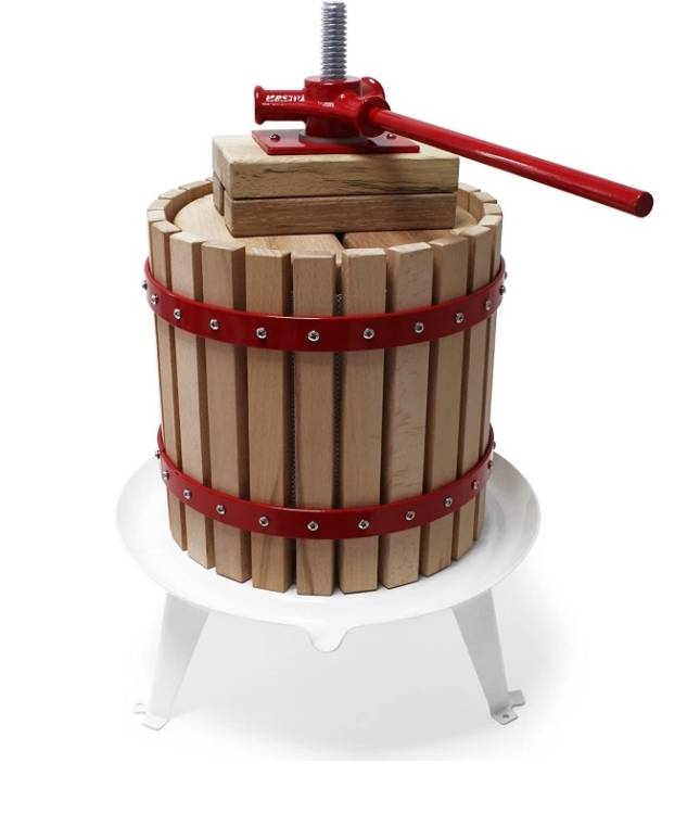 Obrázek k výrobku 93460 - Dřevěný LIS NA OVOCE - moštovač - 30 litrů