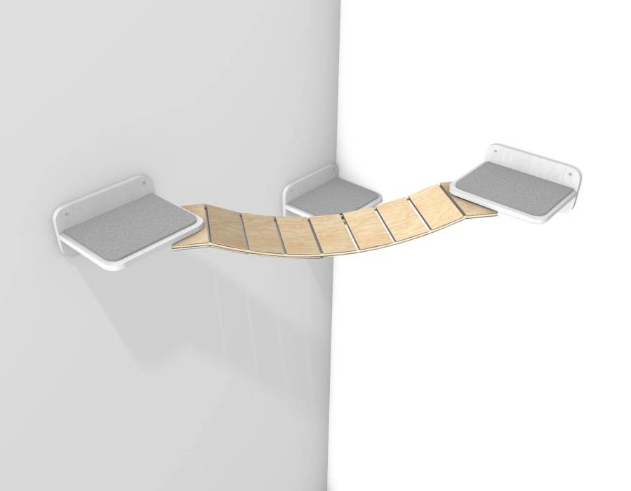 Obrázek k výrobku 54562 - Dřevěný most pro doplnění škrabadla 2 .