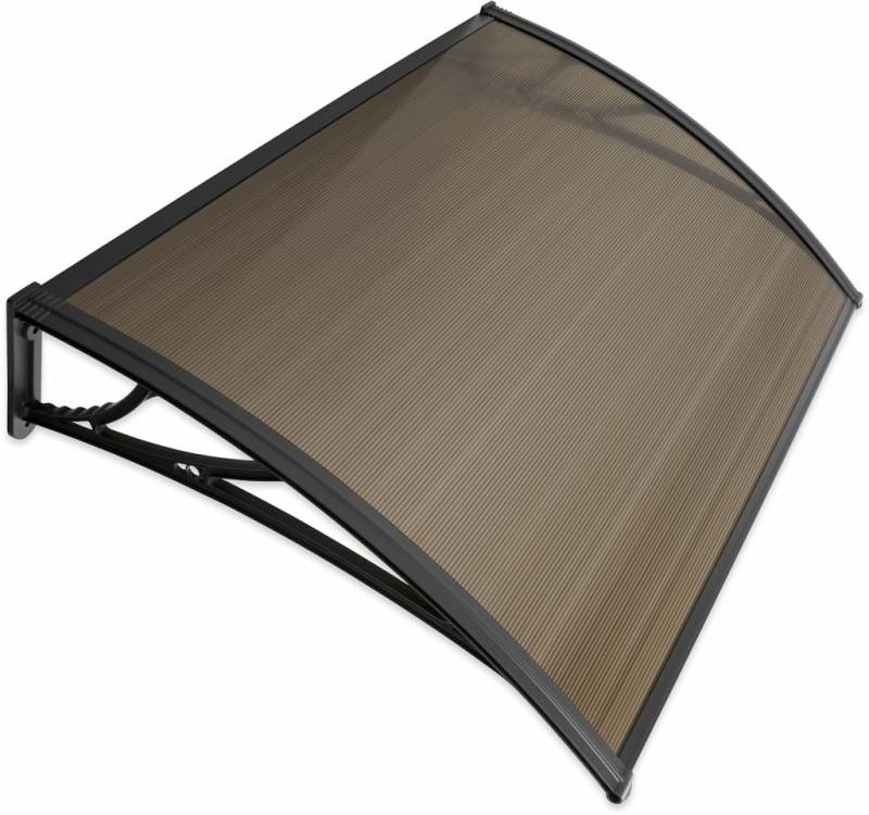 Obrázek k výrobku 91628 - Dveřní vchodová stříška 150x100cm NEDĚLENÁ hnědá