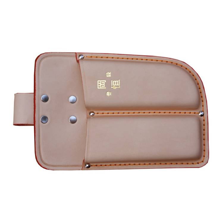 Obrázek k výrobku 92763 - Dvojité kožené pouzdro pro nůžky a nářadí Okatsune 109