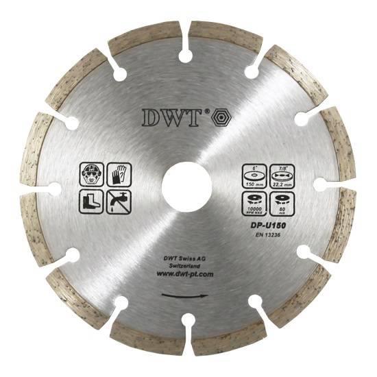 Obrázek k výrobku 26882 - DWT diamantový segmentovaný kotouč 115 mm (železobeton, kámen) -
