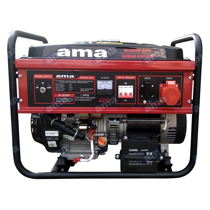 Obrázek k výrobku 61910 - Elektrocentrála 5,5 kVA, benzin, 220/380 V - 3 fáze