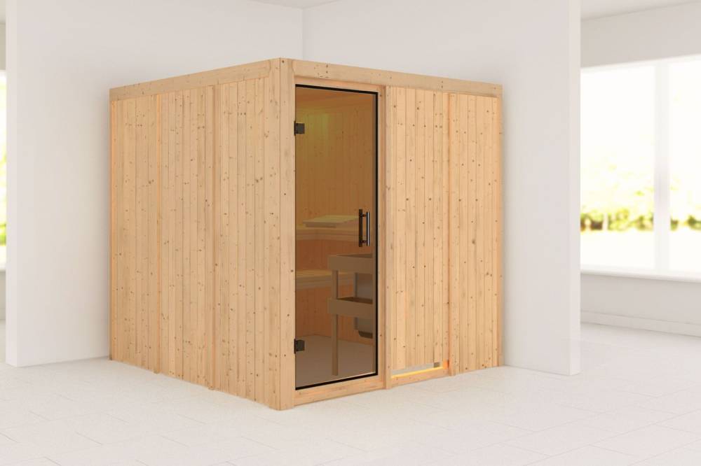 Obrázek k výrobku 54134 - Finská sauna KARIBU RODIN (75730)