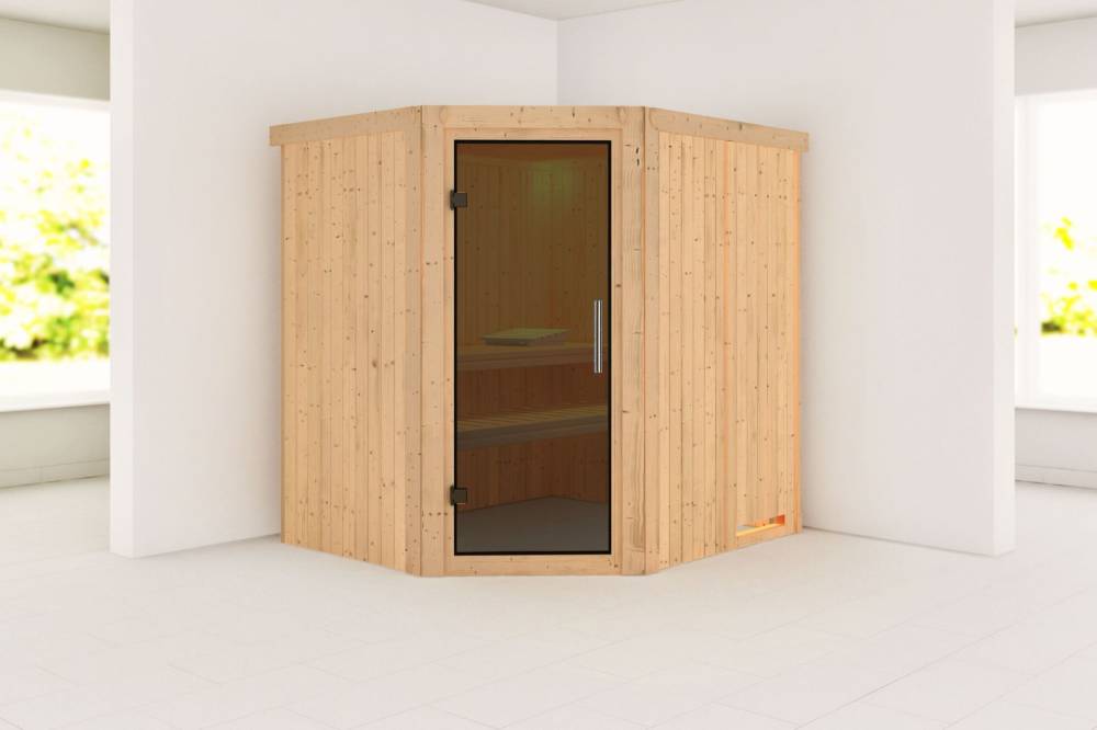 Obrázek k výrobku 54133 - Finská sauna KARIBU SIIRIN (71376)
